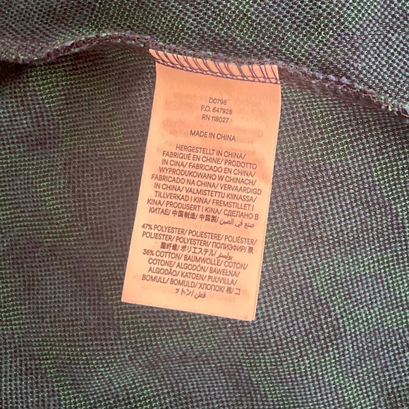 BODEN Jacquard Knit Atlantic Azure Diamond Print Dress Puff Sleeves Size 16 18 - Picture 14 of 16